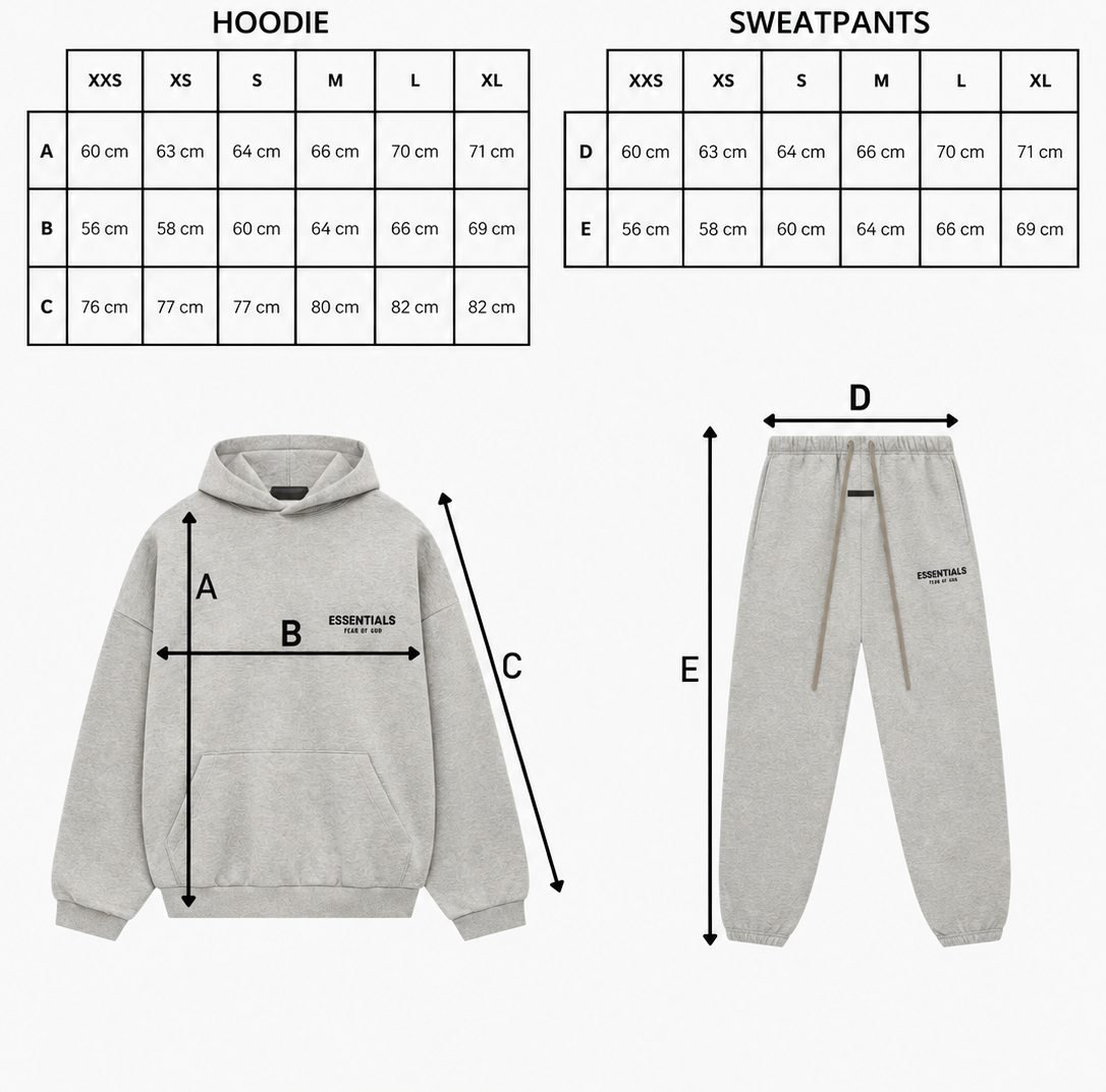 DARK OATMEAL — ESSENTIALS HOODIE
