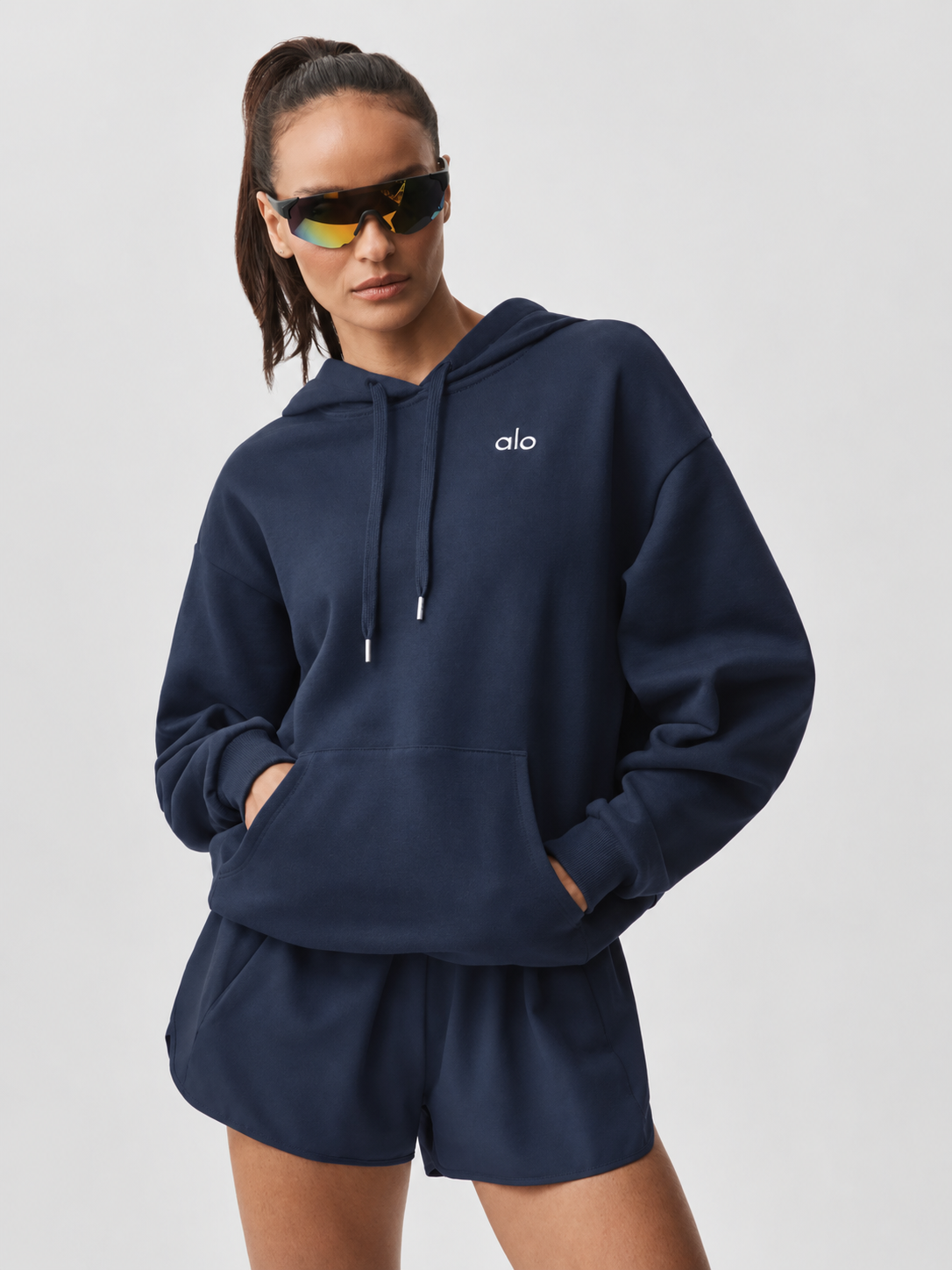 ALO Accolade Hoodie – Navy