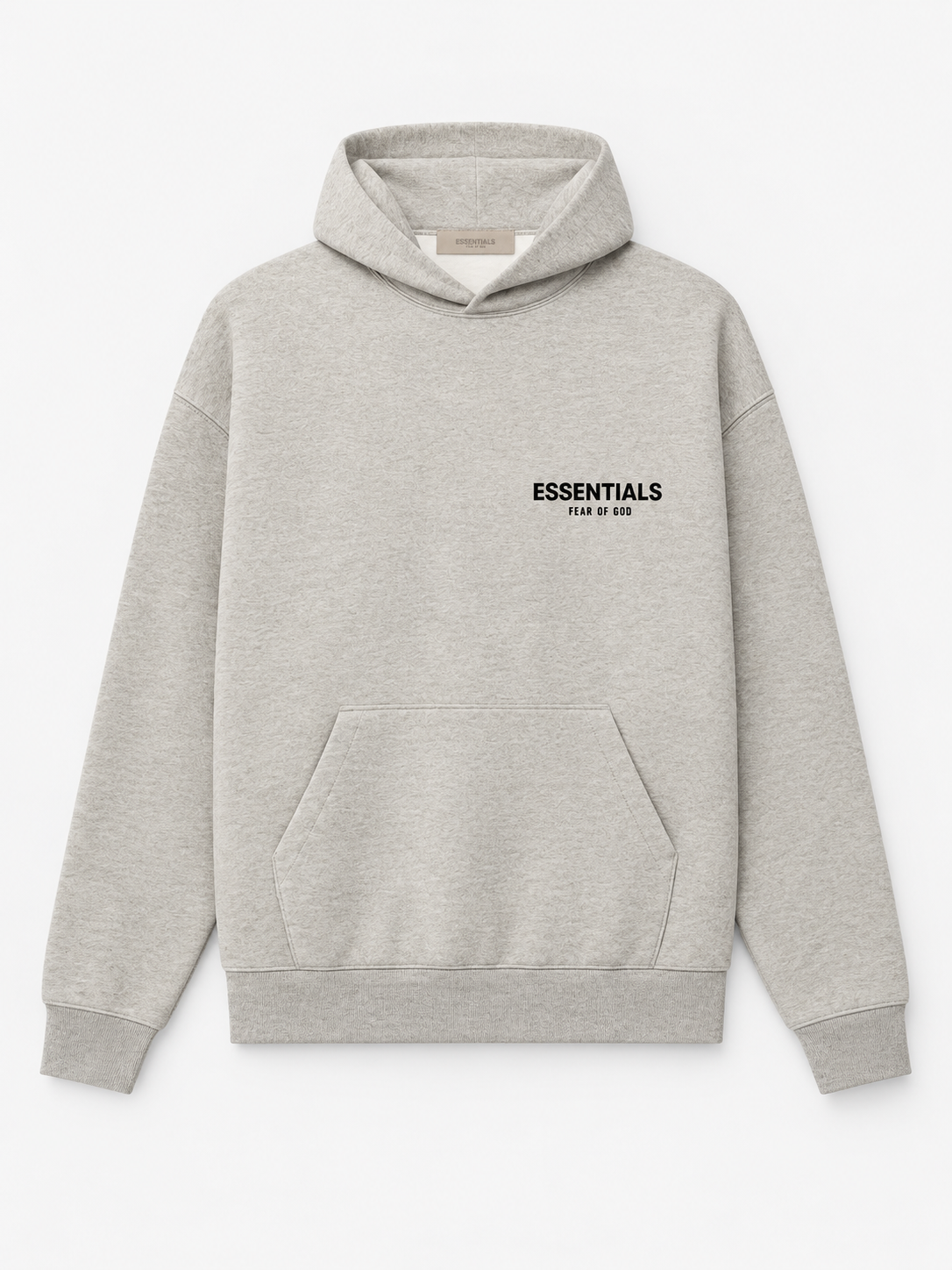 DARK OATMEAL — ESSENTIALS HOODIE
