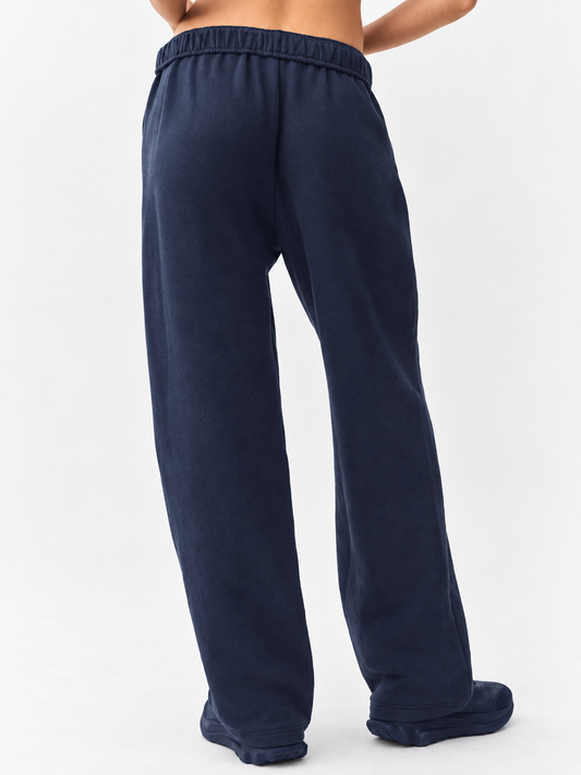 ALO Accolade Straight Leg Sweatpant – Navy