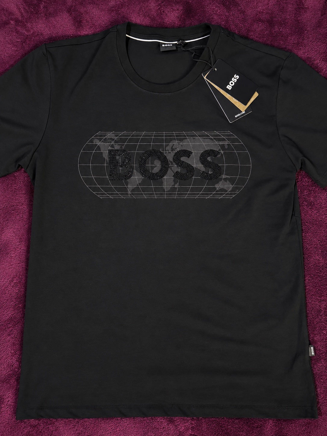 BOSS Negra Mapa Mundial