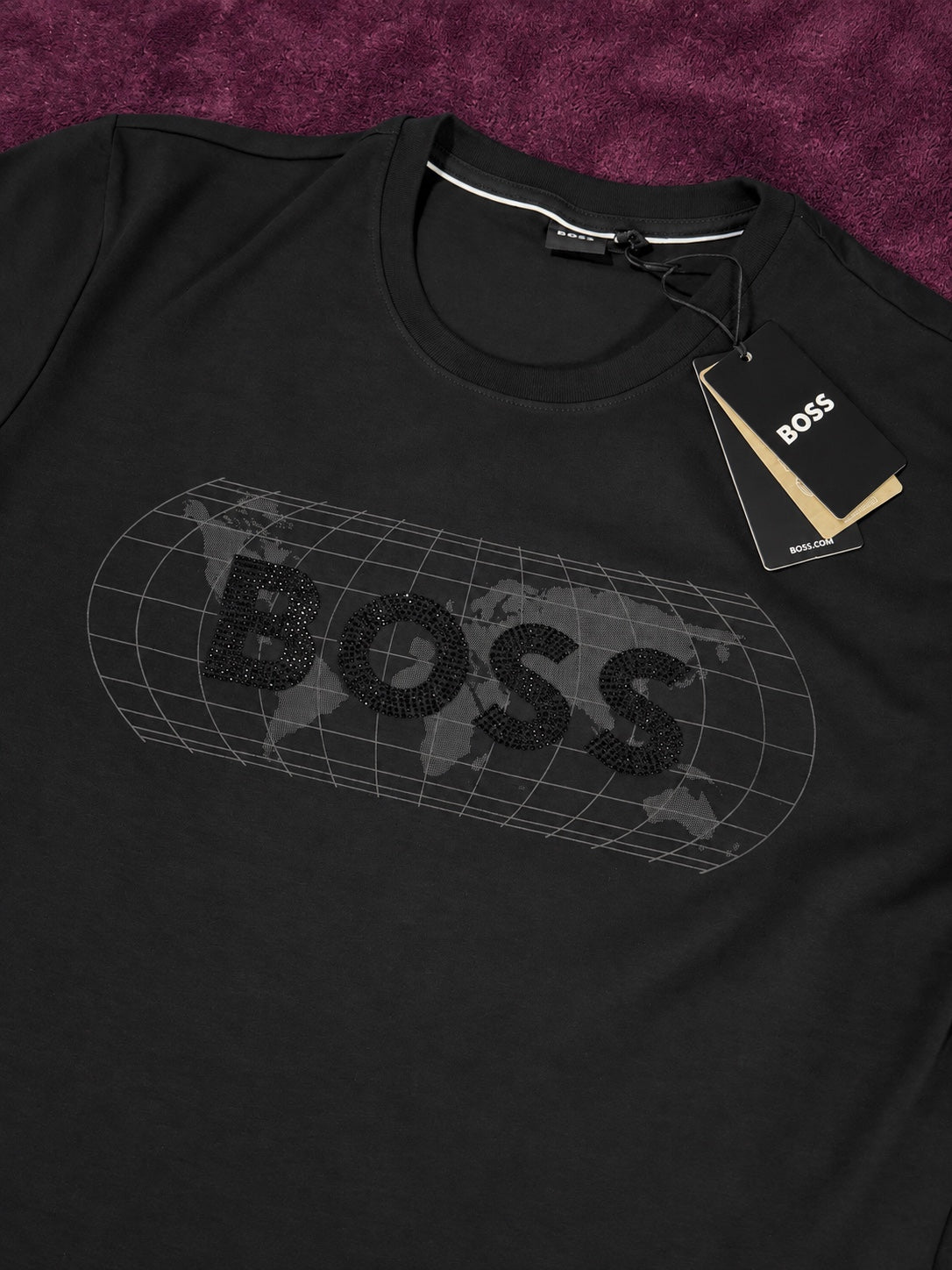 BOSS Negra Mapa Mundial