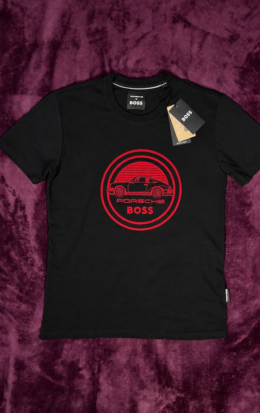 BOSS Porsche Red Circle Negra