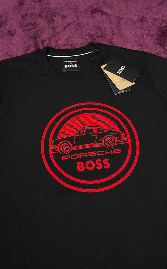 BOSS Porsche Red Circle Negra