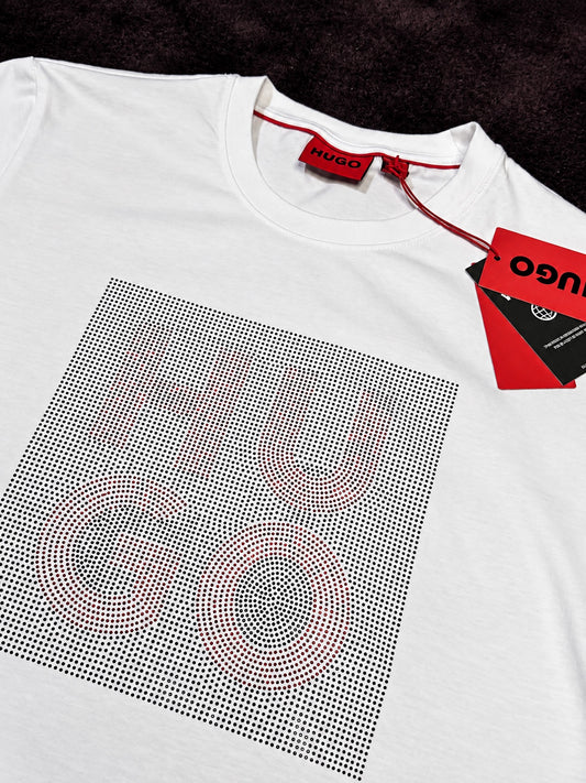 HUGO Dot Square Blanca