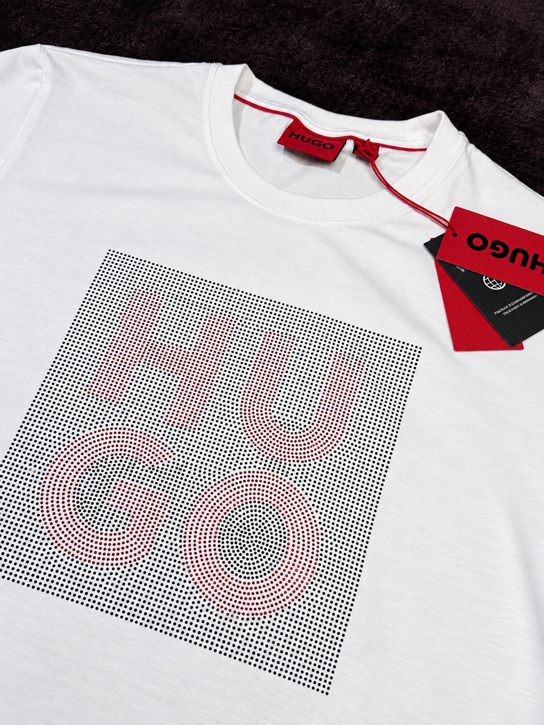 HUGO Dot Square Blanca