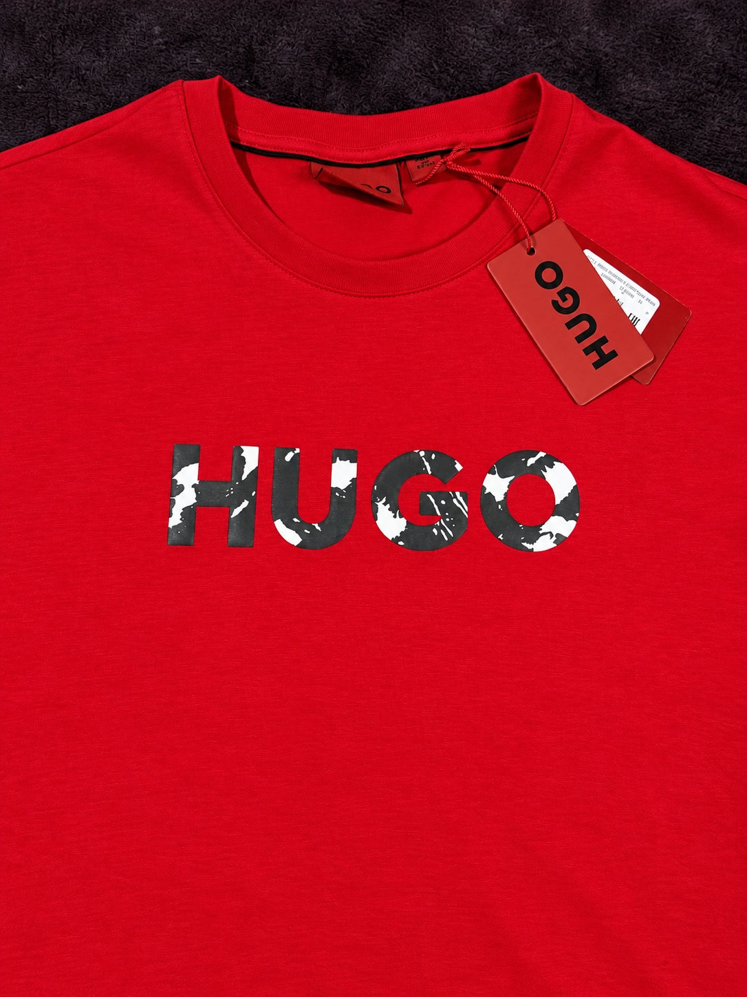 HUGO Logo Camuflado Roja