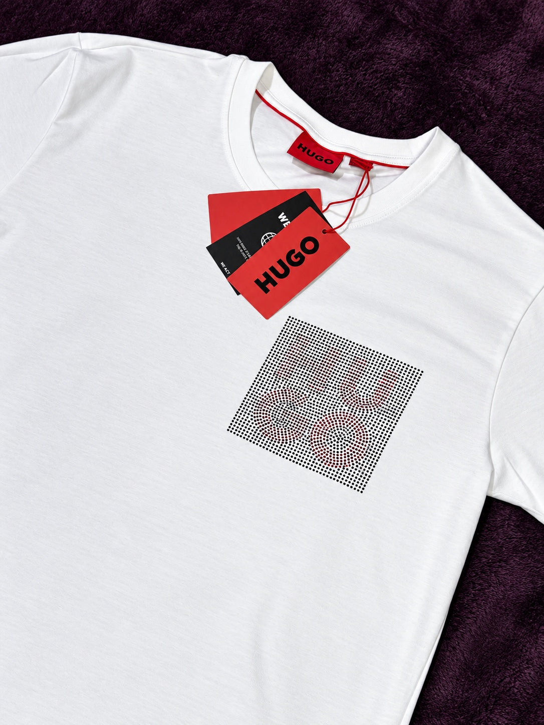HUGO Logo Pequeño Blanca