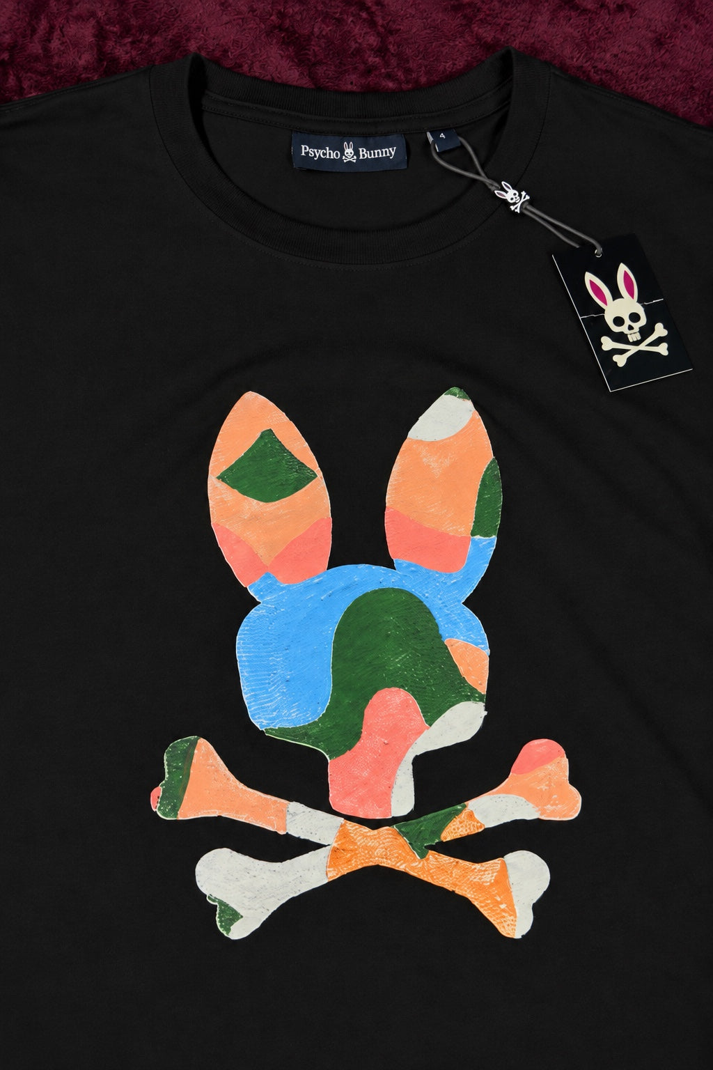 Psycho Bunny Camo Multicolor Negra