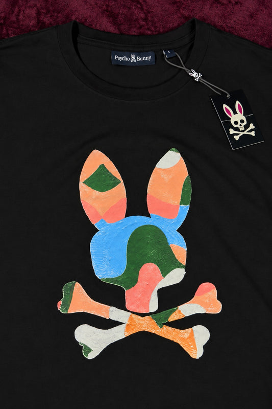 Psycho Bunny Camo Multicolor Negra