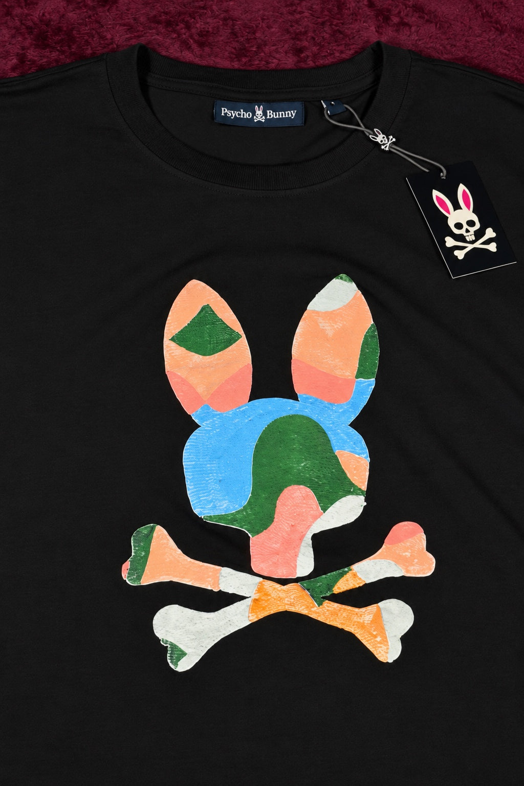 Psycho Bunny Camo Multicolor Negra