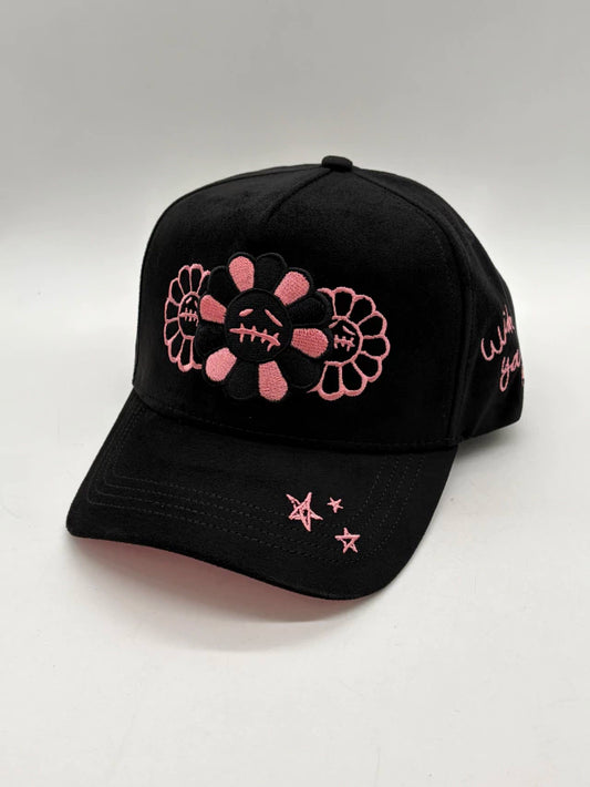 Gorra UTOPIA Full Set de INNEDIT original en color negro con bordado premium.