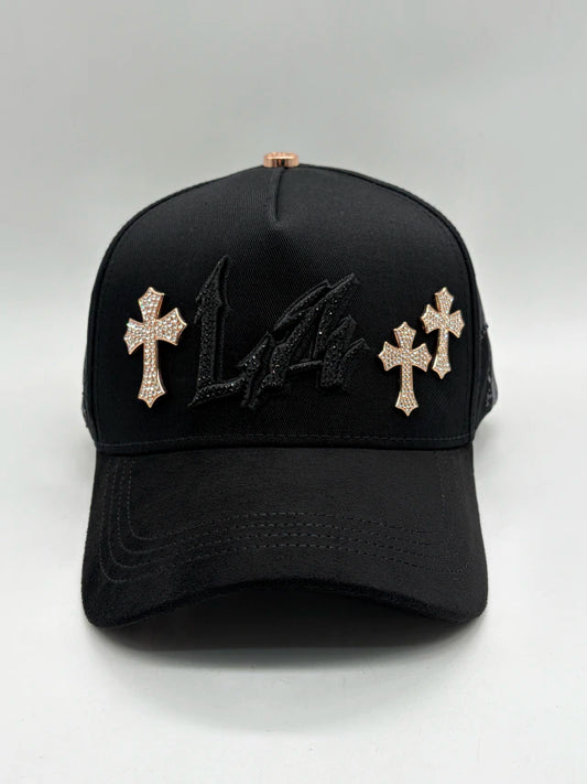 LA CHROME GOLD FULL SET — RICO HATS