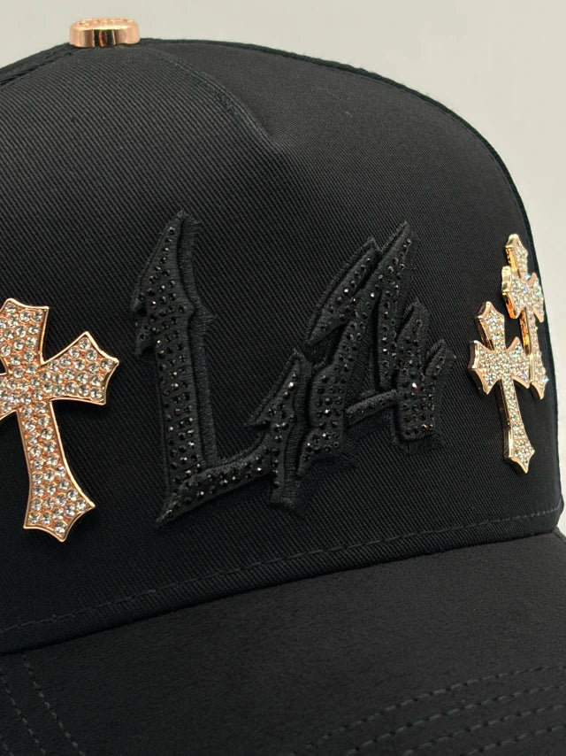 LA CHROME GOLD FULL SET — RICO HATS