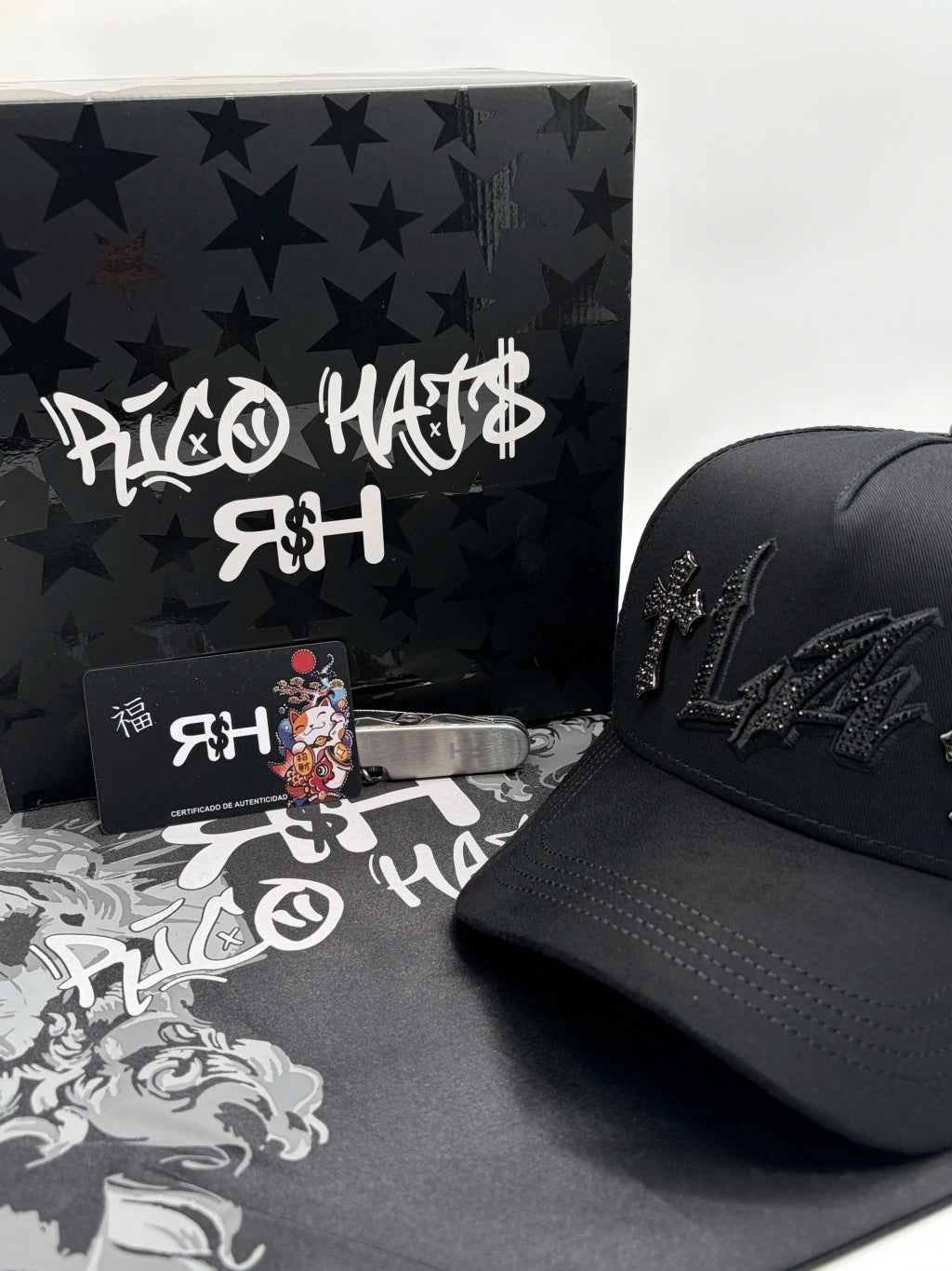 LA CHROME BLACK FULL SET — RICO HATS