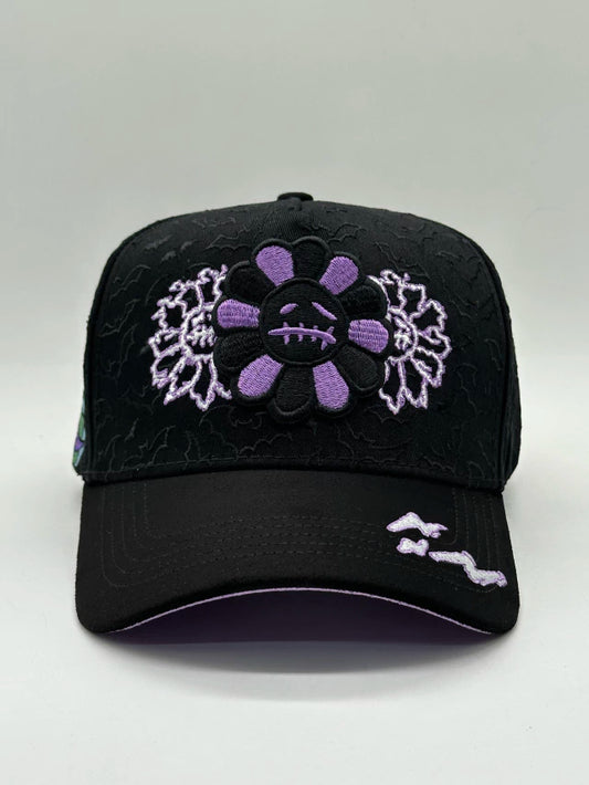 Gorra MURATRAVIS ELECTRIC Full Set de INNEDIT original con detalles purple y empaque premium.